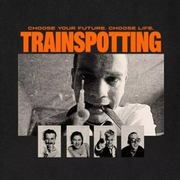 Trainspotting Movie Graphic Tee Retro Film Inspired Unisex Casual T-Shirt 165 - Picture 2 of 5